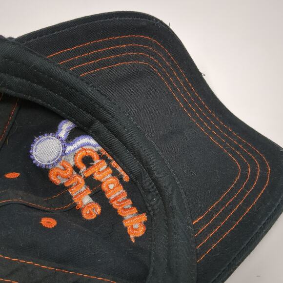 Sure Champ Vita Ferm Strapback Baseball Cap Black OS Adjustable George Andrie - Picture 8 of 9